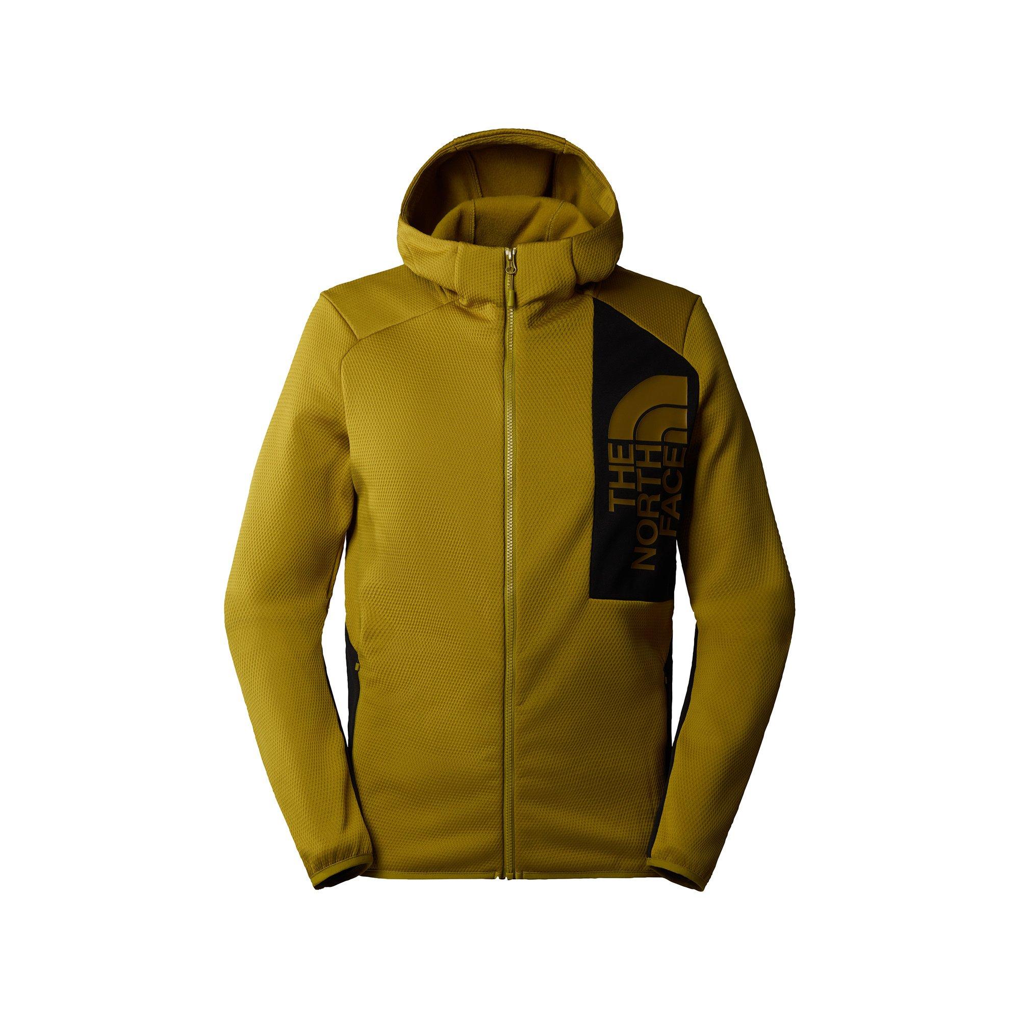 Image of Powerstretch Jacke Mit Kapuze Herren Dunkelgrün L