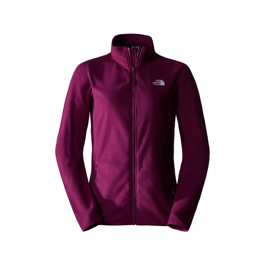 The North Face - Fleecejacke ohne Kapuze, für Damen, Bordeaux, Größe S