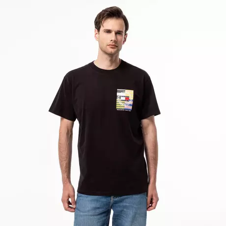 TOMMY JEANS TJM RLX FLAG CRISP TJ LUXE TEE T-Shirt | acheter en ligne -  MANOR