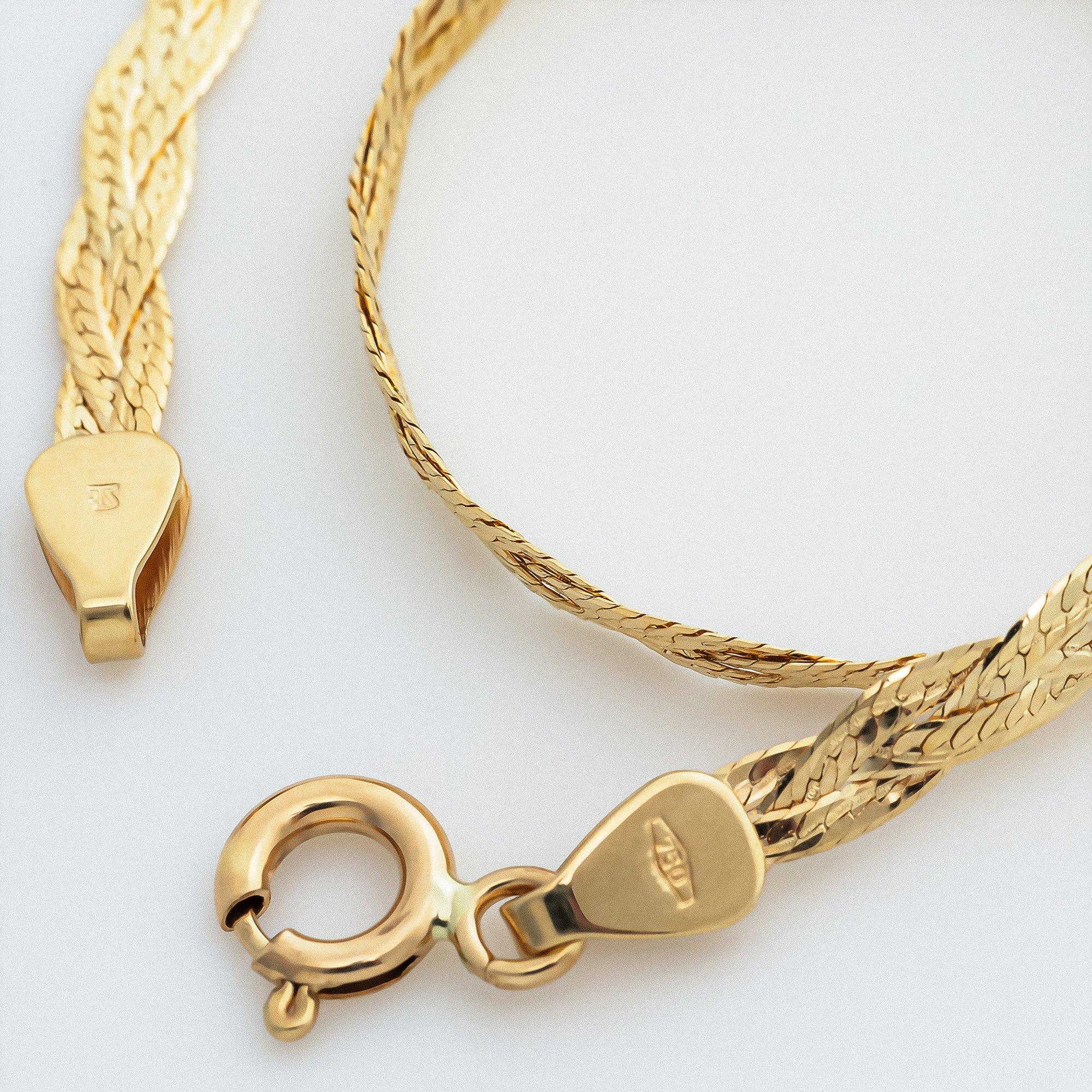 L' Atelier Gold 18 Karat by Manor  Armband 