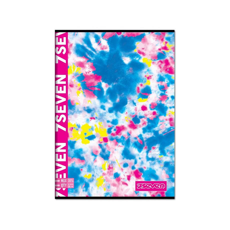 Seven Cahier d'exercices Maxi - Motif aléatoire 