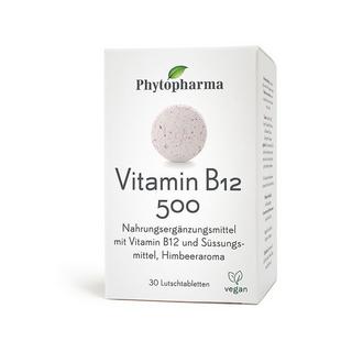 Phytopharma  Vitamin B12 500 Lutschtablette 