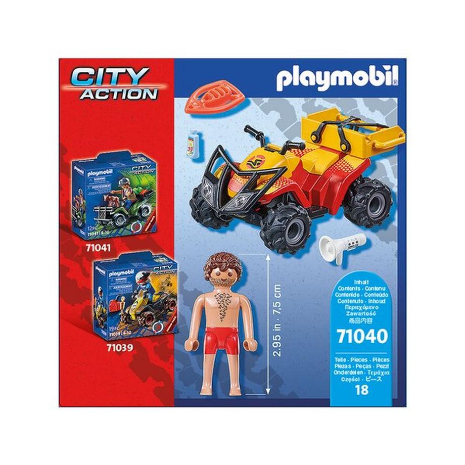 Playmobil  71040 Quad di salvataggio 