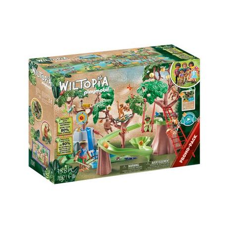 Playmobil  71142 Wiltopia - Terrain de jeu de la jungle tropicale  