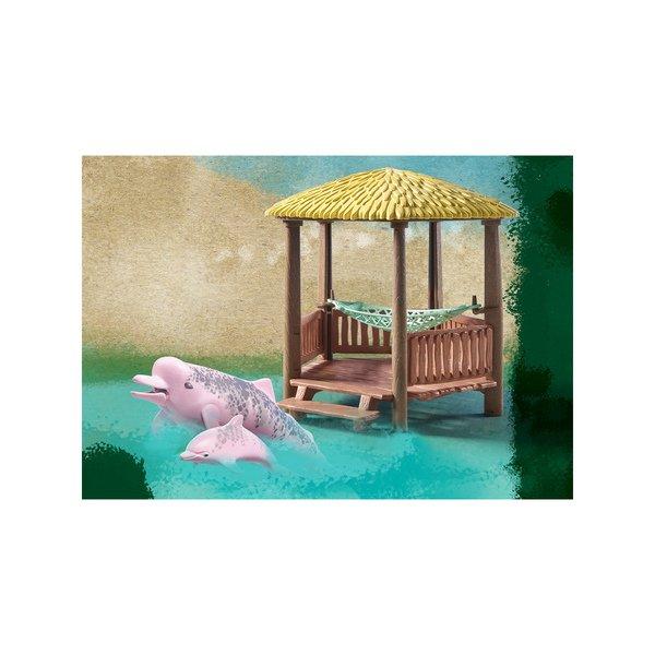 Playmobil  71143 Wiltopia - Faire du canoë avec les dauphins de rivière 