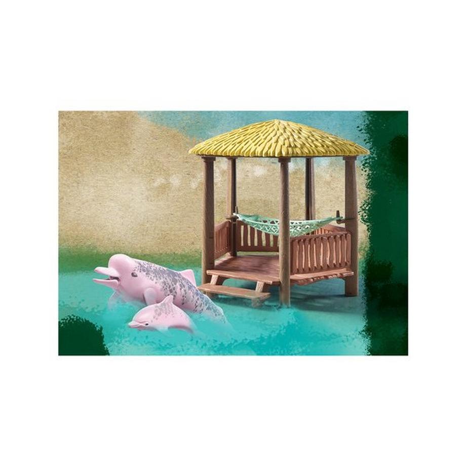 Playmobil  71143 Wiltopia - Paddeltour mit den Flussdelfinen 