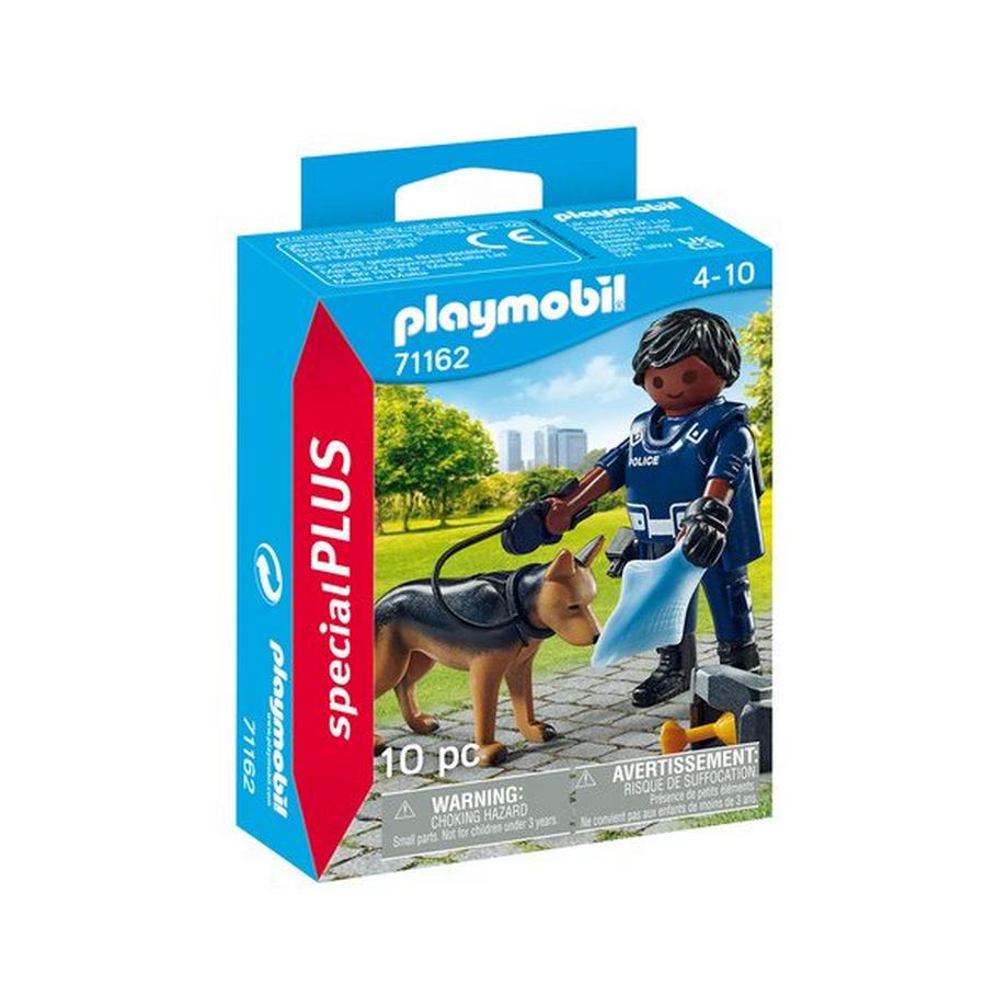 Playmobil  71162 Poliziotto con cane da fiuto 