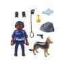 Playmobil  71162 Polizist mit Spürhund 
