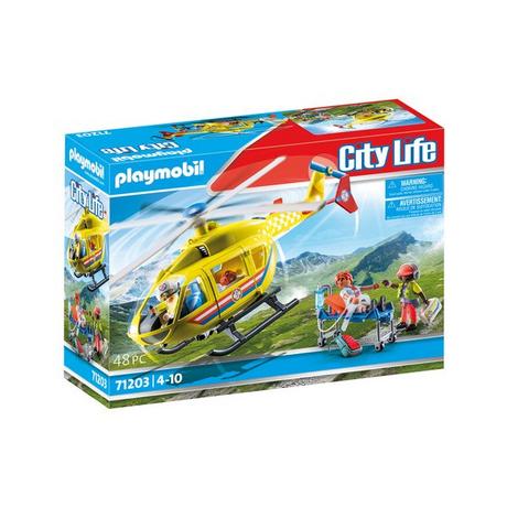 Playmobil  71203 Hélicoptère de sauvetage 