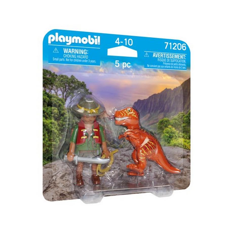 71206 Avventuriero con T-Rex