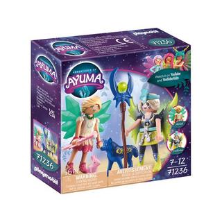Playmobil  71236 Crystal- e Moon Fairy con gli animali dell'anima 