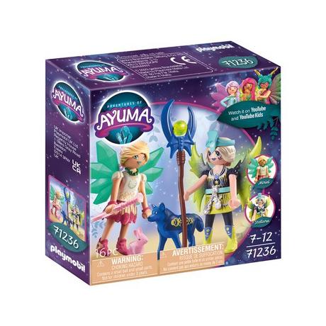 Playmobil  71236 Crystal- e Moon Fairy con gli animali dell'anima 