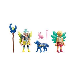 Playmobil  71236 Crystal- et Moon Fairy avec des animaux-âmes 