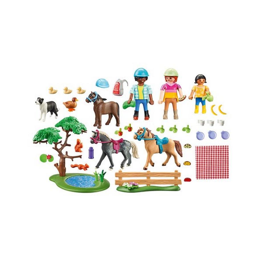 Playmobil  71239 Excursion pique-nique avec des chevaux 