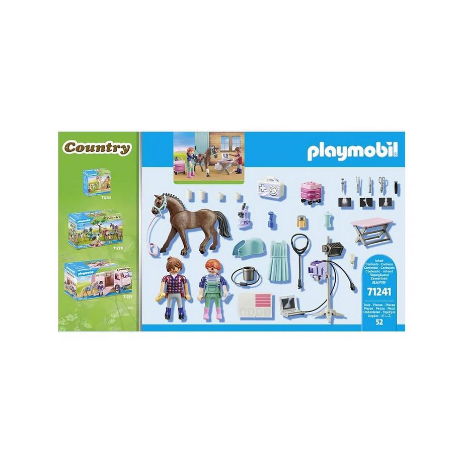 Playmobil  71241 Vétérinaire pour chevaux 
