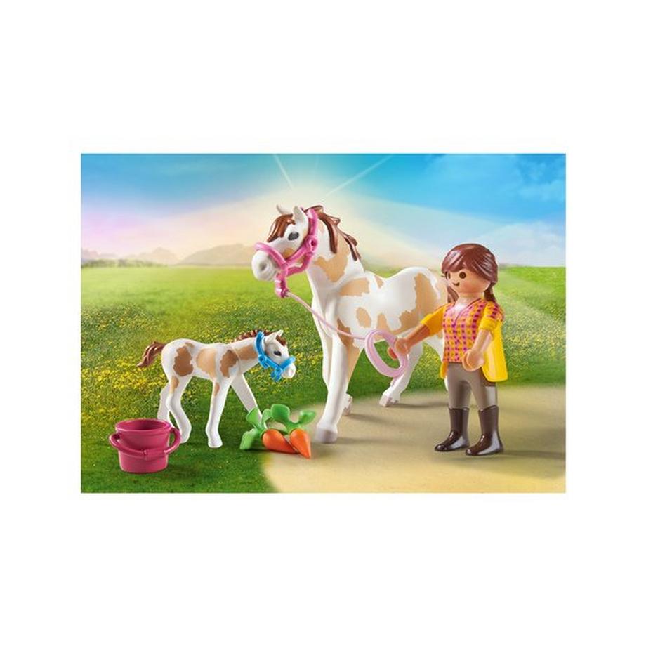 Playmobil  71243 Cheval avec poulain 
