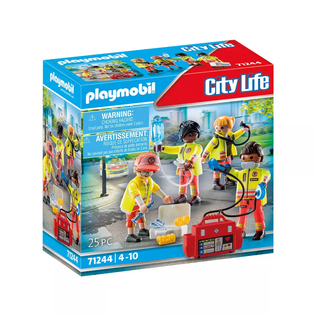 Playmobil - 71244 Rettungsteam, Multicolor