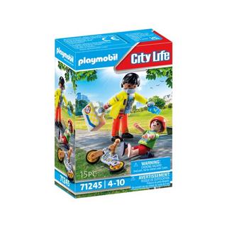 Playmobil  71245 Ambulancier avec patient 