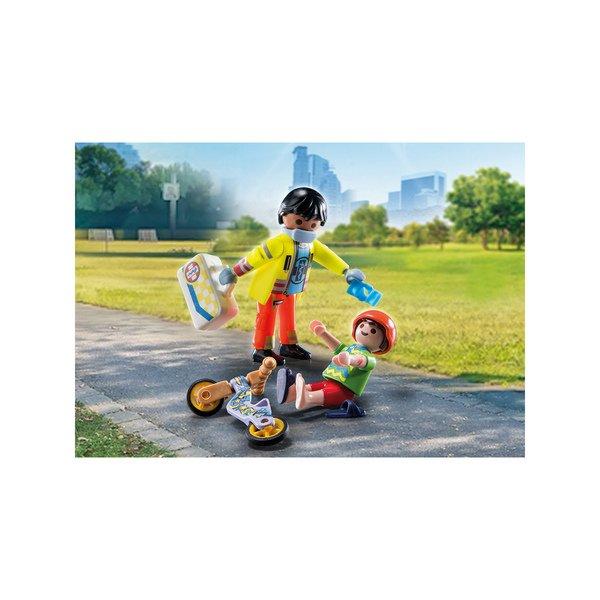 Playmobil  71245 Ambulancier avec patient 