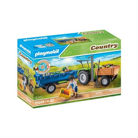 Playmobil  71249 Trattore con rimorchio 