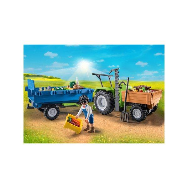 Playmobil  71249 Trattore con rimorchio 