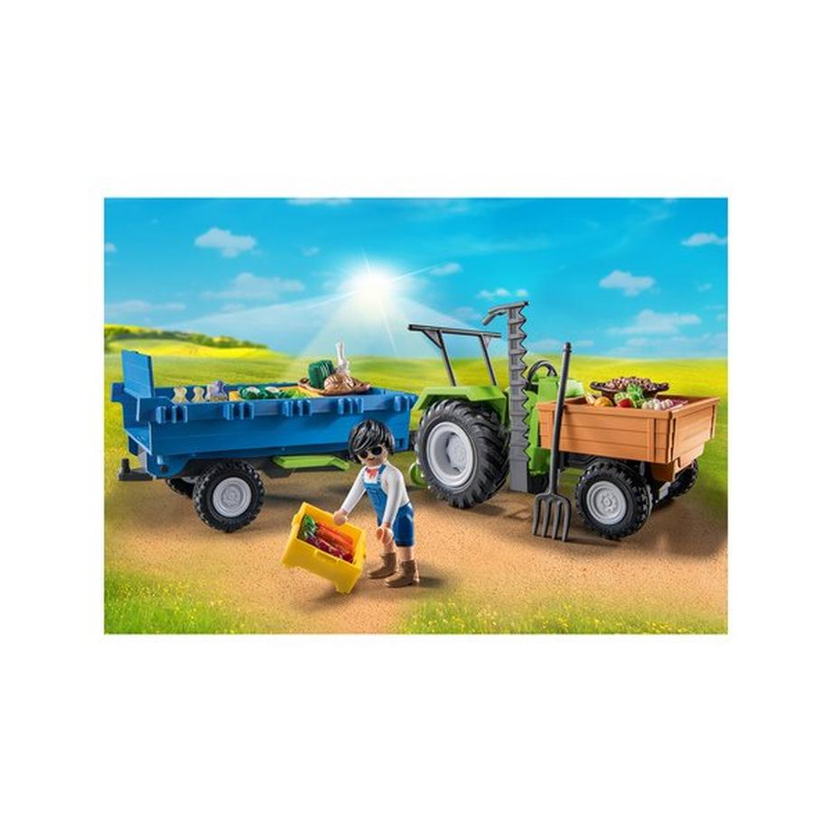 Playmobil  71249 Traktor mit Hänger 