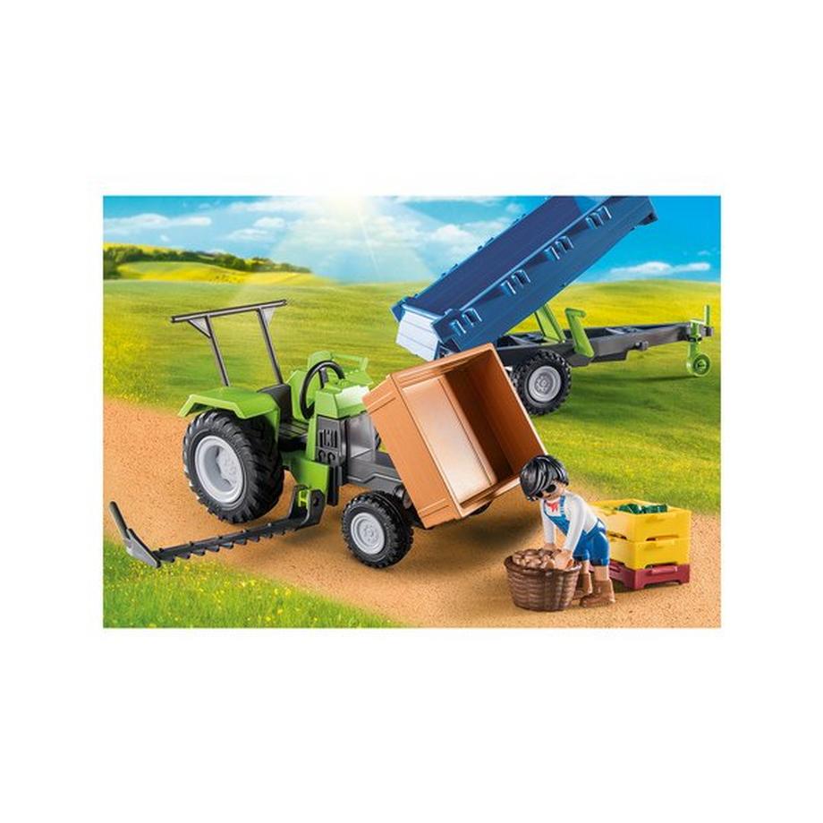 Playmobil  71249 Traktor mit Hänger 