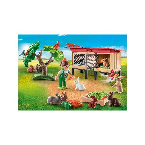 Playmobil  71252 Clapier à lapins 