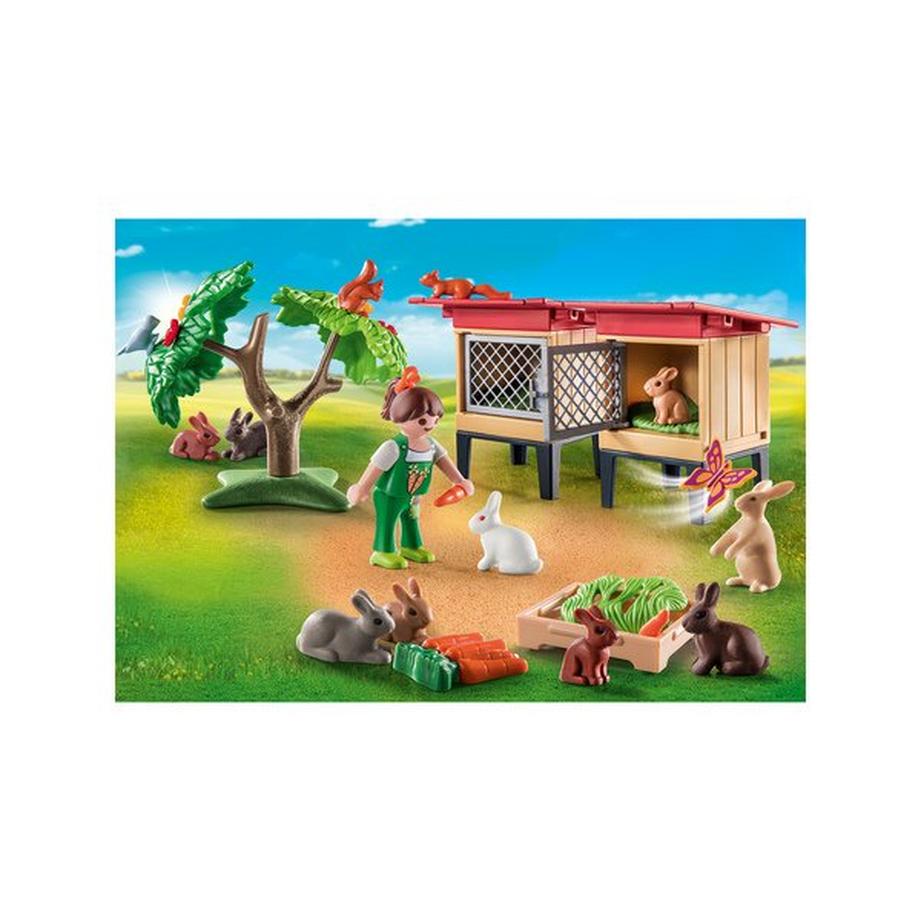 Playmobil  71252 Clapier à lapins 