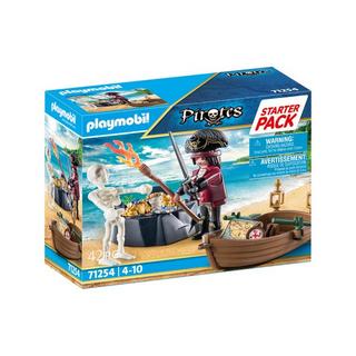 Playmobil  71254 Starter Pack Pirate avec bateau à rames 