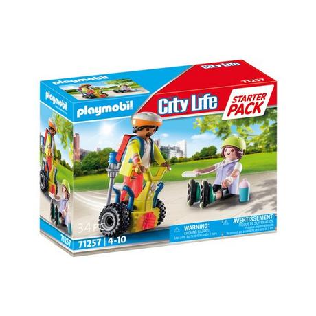 Playmobil  71257 Starter Pack Sauvetage avec Balance Racer 