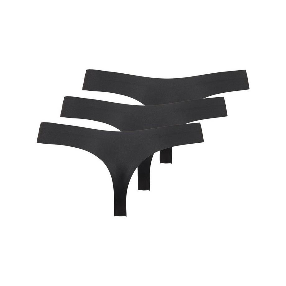 Only Lingerie Tracy Bonded Thong 3-Pack String, 3-pack 