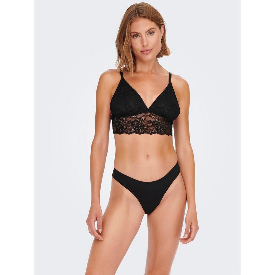 Only Lingerie Tracy Bonded Thong 3-Pack String, 3-pack 