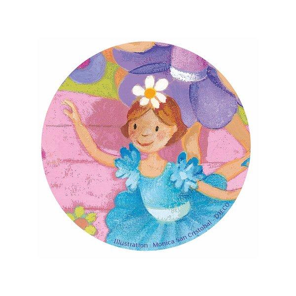 Djeco  Blumen-Ballerina Puzzle, 36 Teile 