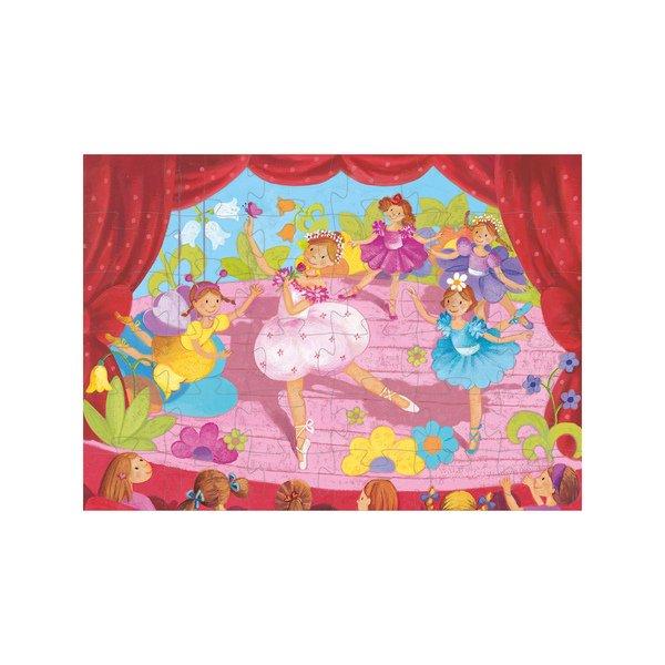 Djeco  Blumen-Ballerina Puzzle, 36 Teile 