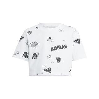 adidas  T-shirt, col rond, manches courtes 