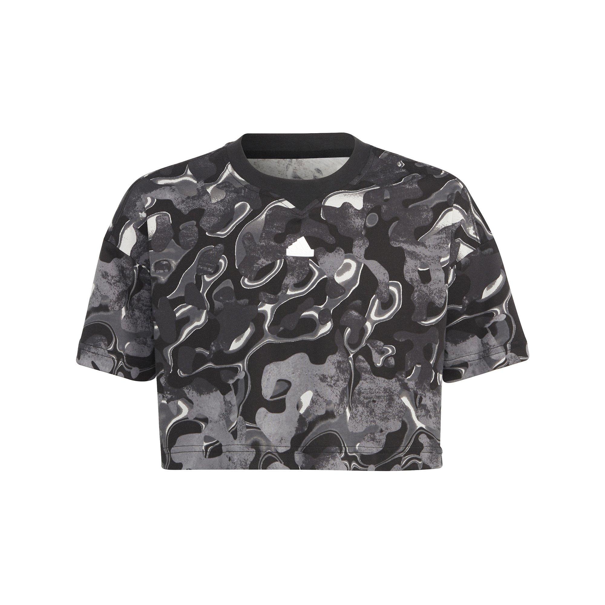 Image of adidas T-shirt, Rundhals, Kurzarm Mädchen Black 128