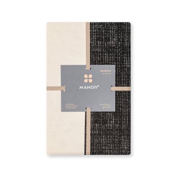 Manor Duvetbezug Tricca Black