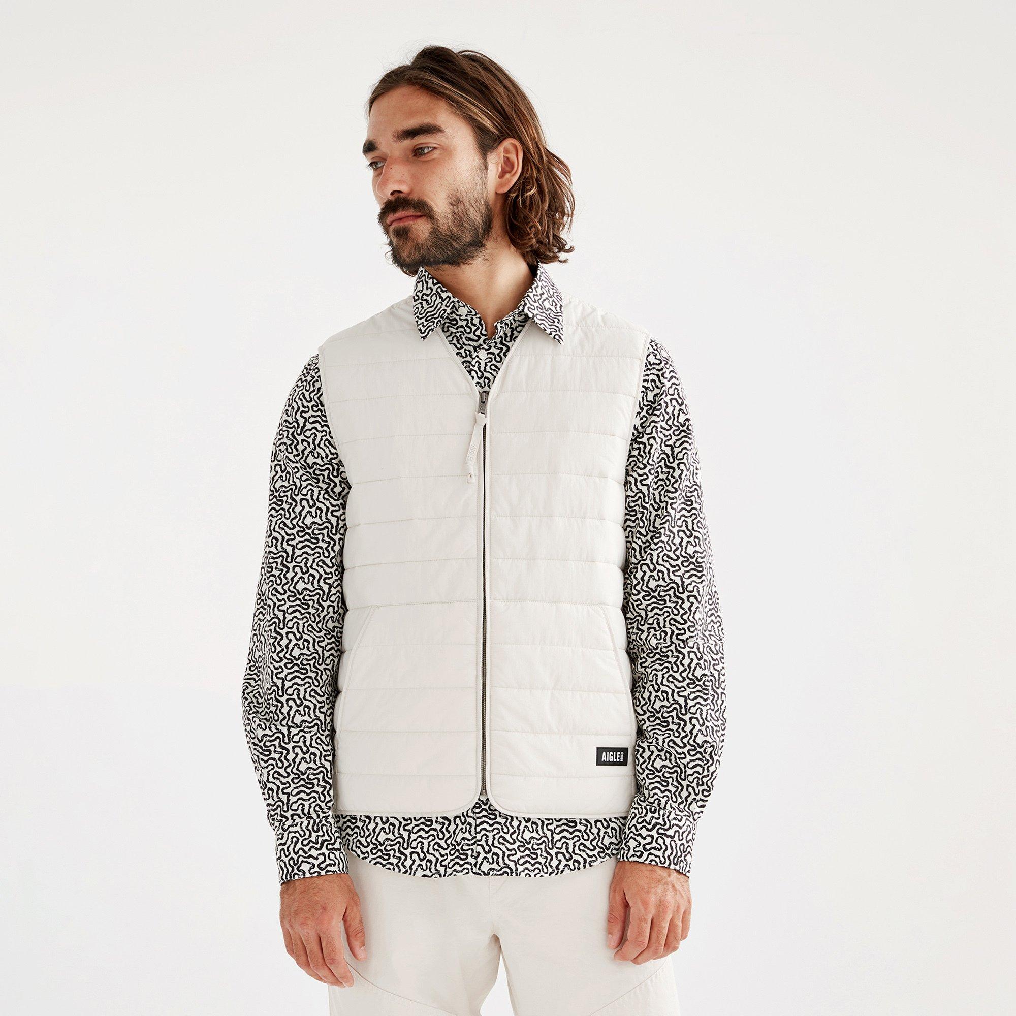 Image of Gilet Herren Sand M