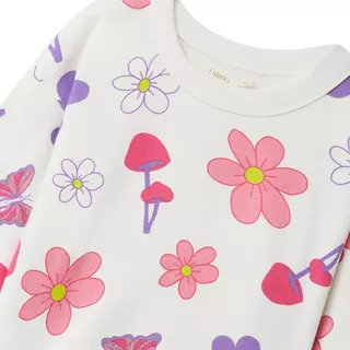 Sfera SUDADERA BA AOP FLOWERS Sweatshirt 