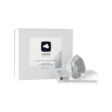 Diffuser Set Transparent (Glass Base & Ceramic Stone)