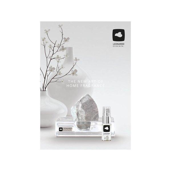 Leonardo Essenza Diffuser Set Transparent (Glass Base & Ceramic Stone)  