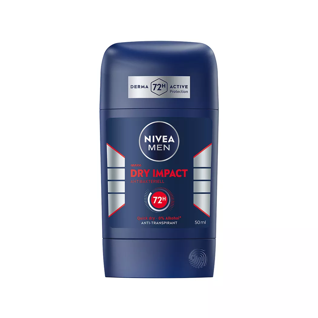Nivea - Deo Dry Impact Stick Male, Taille 50ml