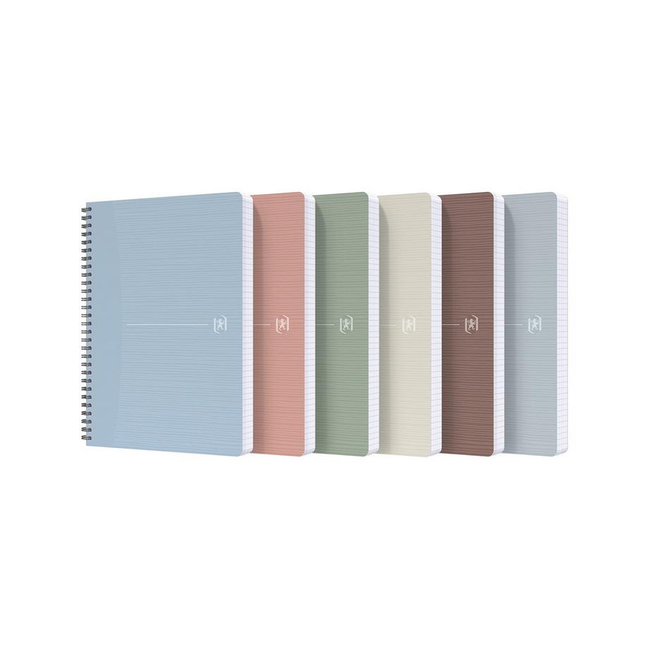 Oxford Taccuino a spirale, colori casuali MyRecUP Assorted 
