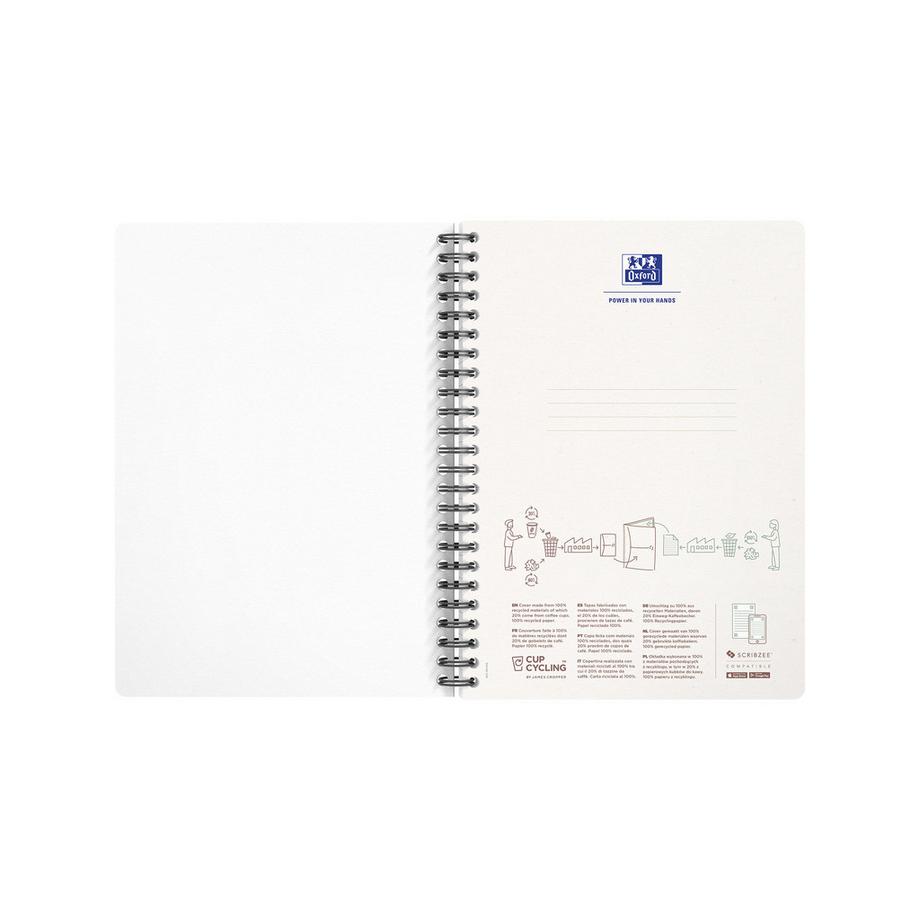 Oxford Taccuino a spirale, colori casuali MyRecUP Assorted 