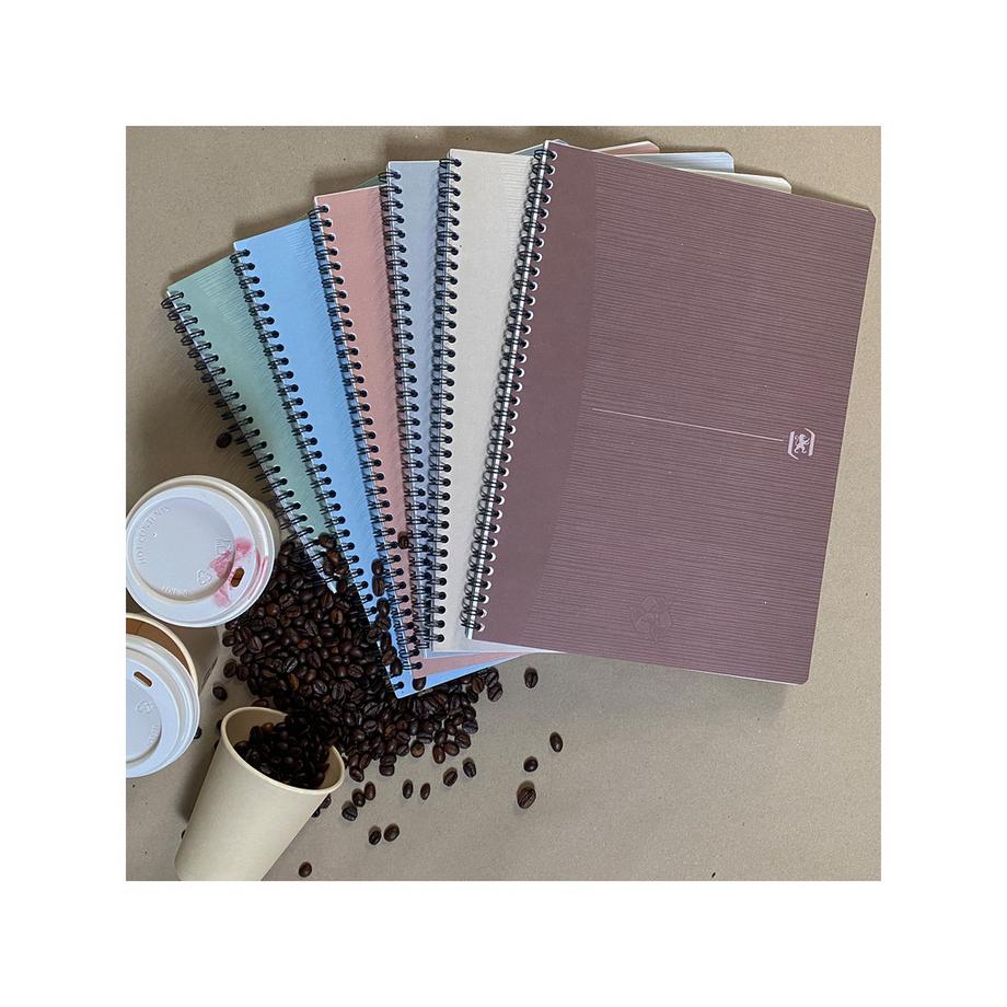 Oxford Taccuino a spirale, colori casuali MyRecUP Assorted 