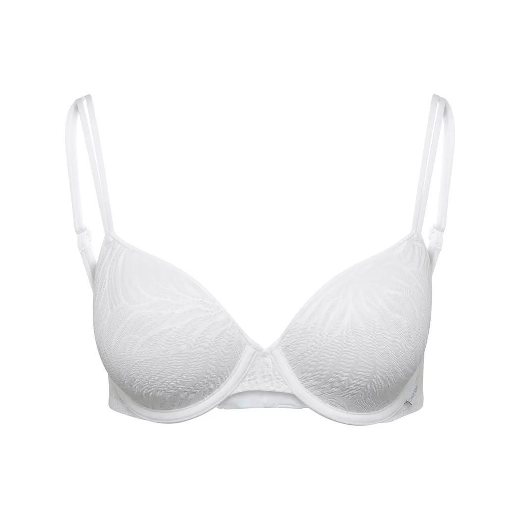 Calvin Klein - Bügel-BH, wattiert, für Damen, Weiss, Größe 85B