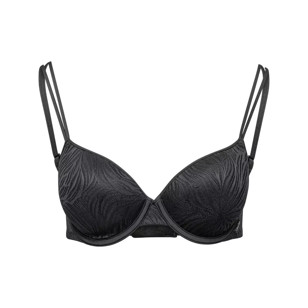 Calvin Klein - Bügel-BH, wattiert, für Damen, Black, Größe 85B