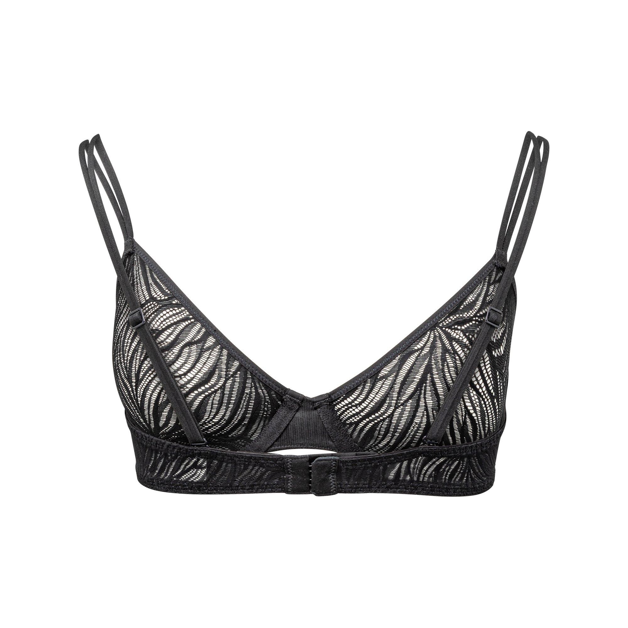 Calvin Klein Sheer Marquisette Lace Reggiseno con ferretto  