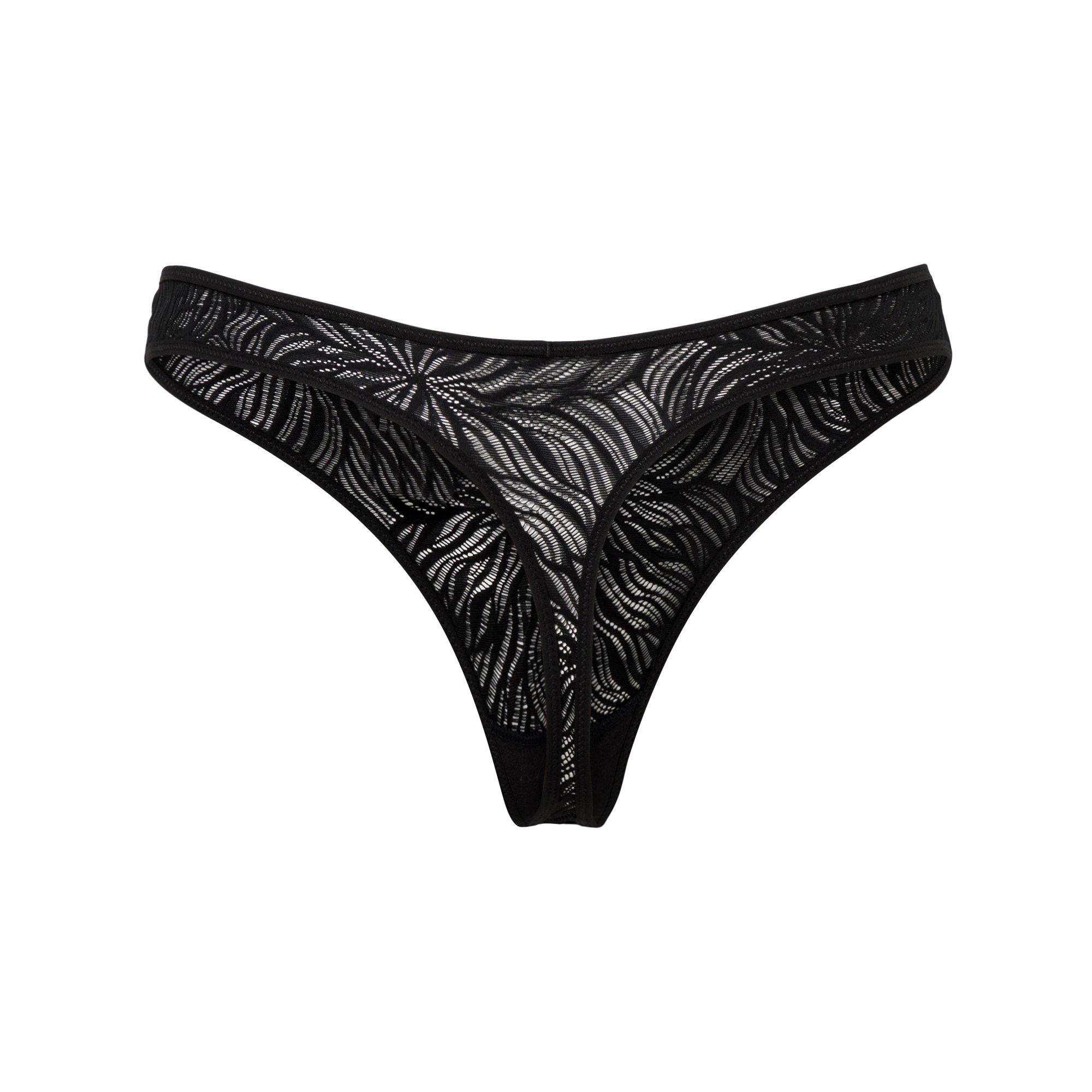 Calvin Klein Sheer Marquisette Lace String Tanga  